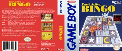 PANEL ACTION BINGO - Game Boy - USED