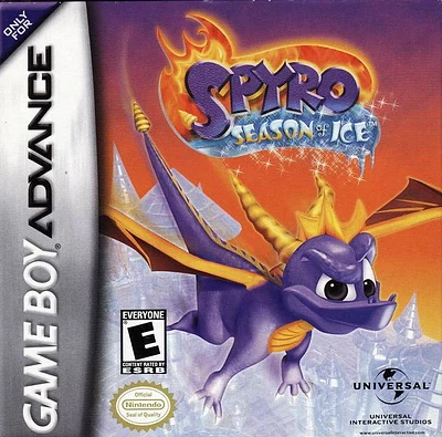 SPYRO:SEASON OF ICE - Game Boy Advanced - USED