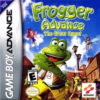 FROGGER ADVANCE:GREAT QUEST - Game Boy Advanced - USED