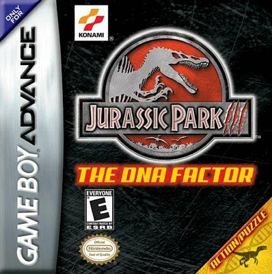 JURASSIC PARK III:DNA FACTOR - Game Boy Advanced - USED