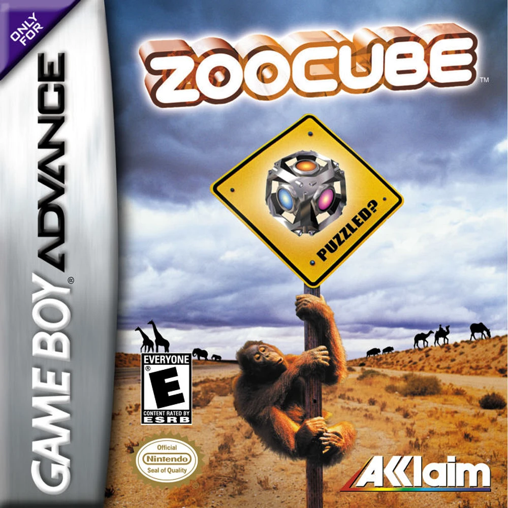 ZOO CUBE - Game Boy Advanced - USED