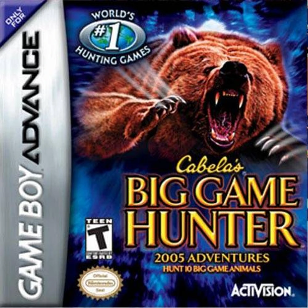 Vintage Stock CABELAS BIG GAME HUNTER 2 - Game Boy Advanced - USED |  Hamilton Place