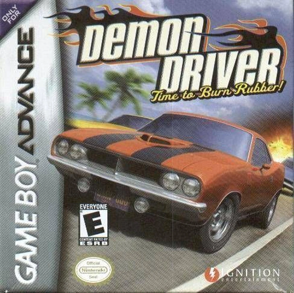 DEMON DRIVER - Game Boy Advanced - USED