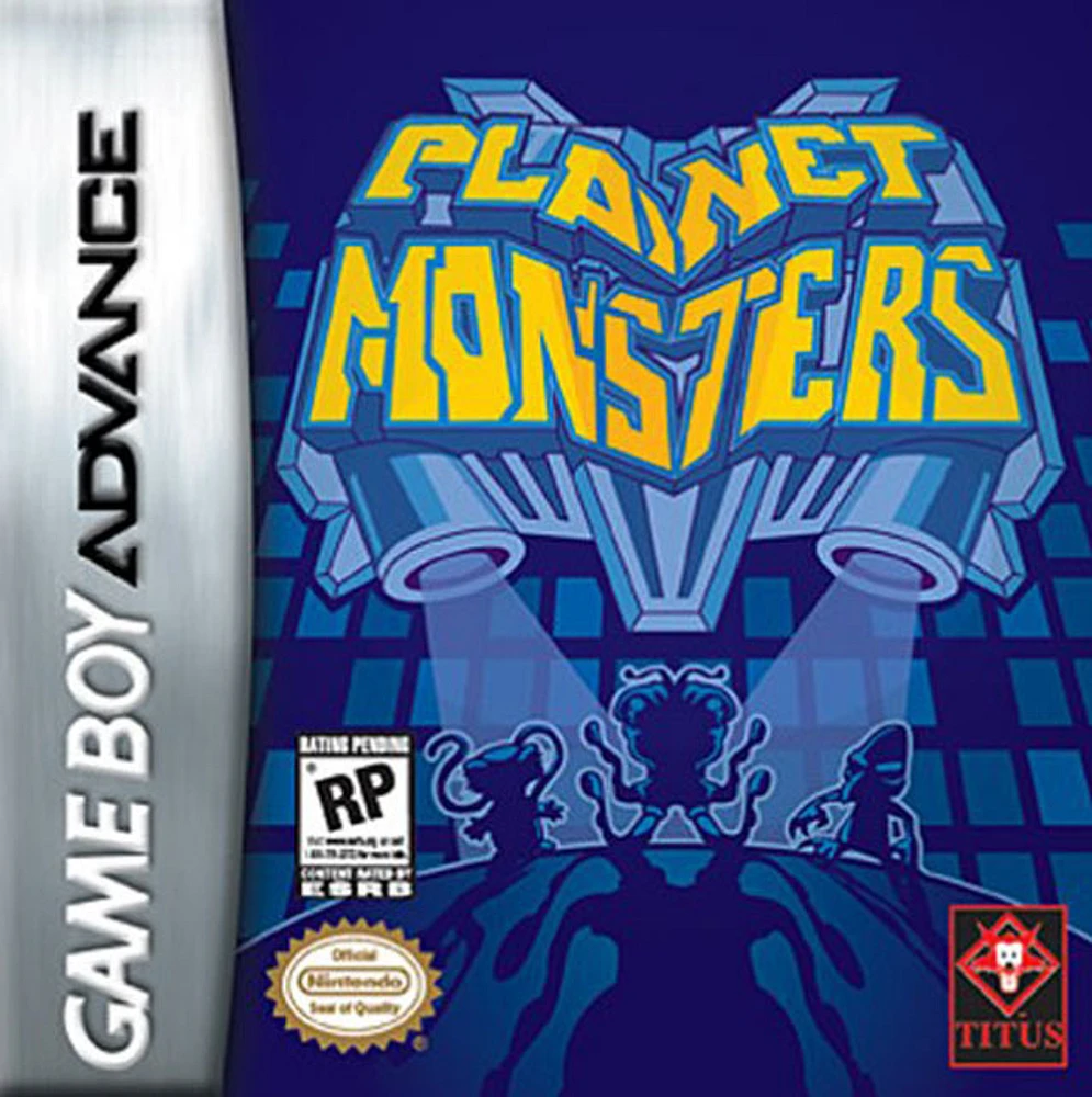 PLANET MONSTERS - Game Boy Advanced - USED