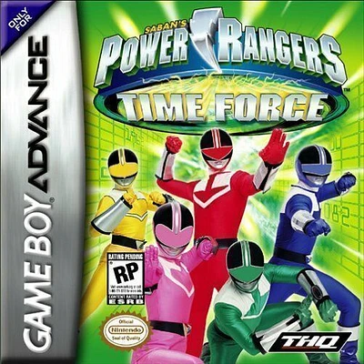 POWER RANGERS:TIME FORCE - Game Boy Advanced - USED