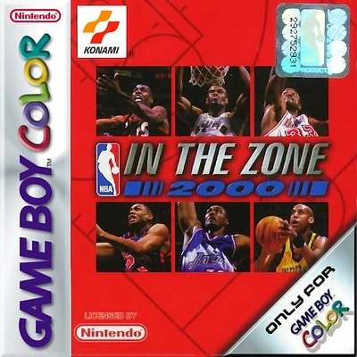 NBA IN THE ZONE - Game Boy Color