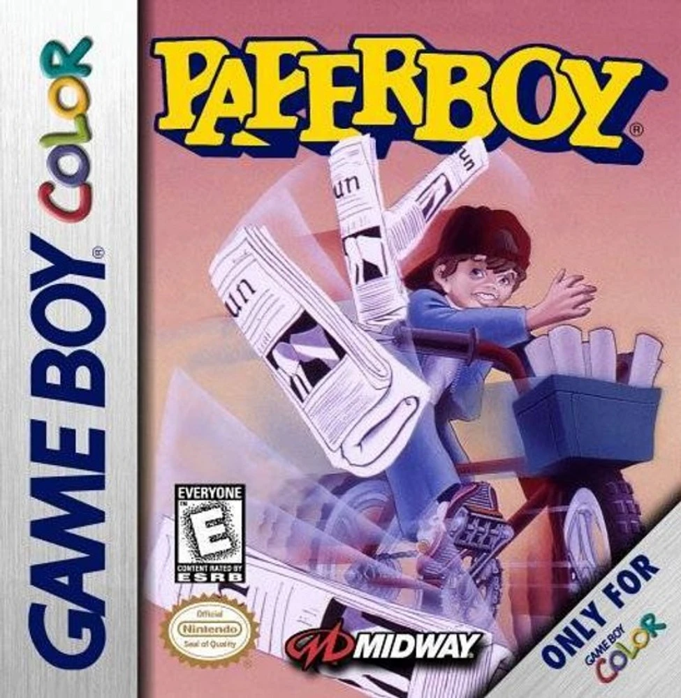 PAPERBOY - Game Boy Color - USED