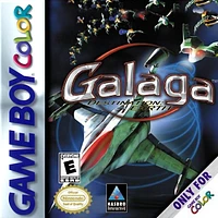 GALAGA - Game Boy Color - USED