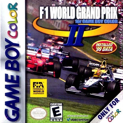 F1:WORLD GAND PRIX 2 - Game Boy Color - USED