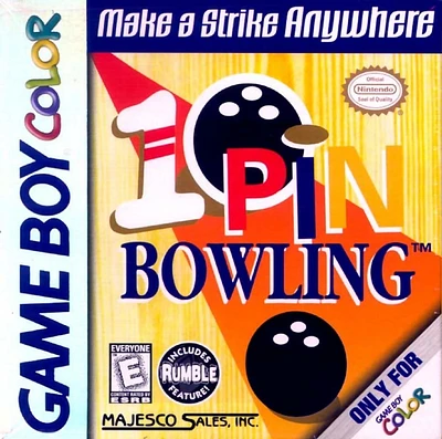 10-PIN BOWLING - Game Boy Color - USED