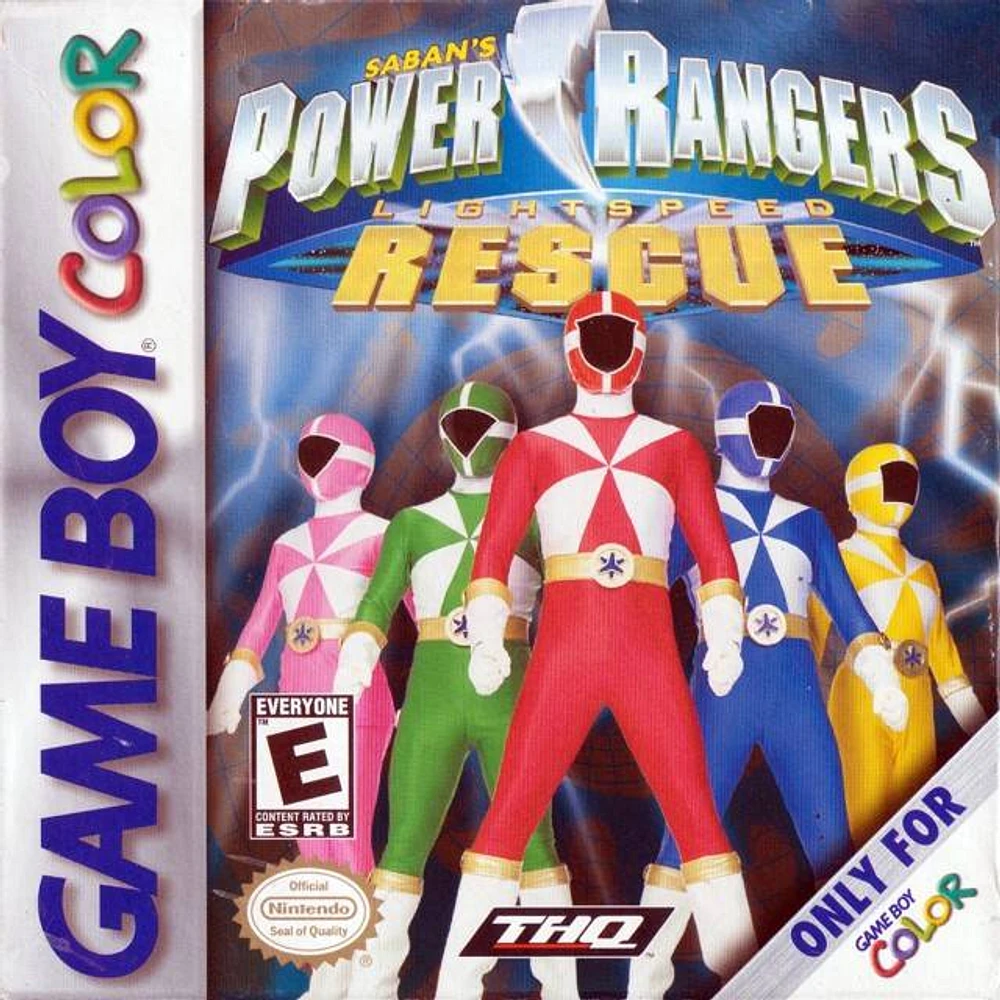 POWER RANGERS:LIGHTSPEED - Game Boy Color - USED