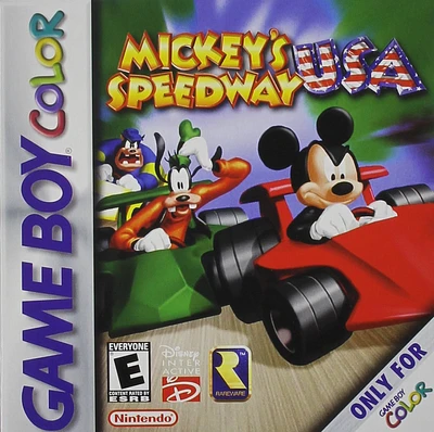 MICKEYS SPEEDWAY USA - Game Boy Color - USED