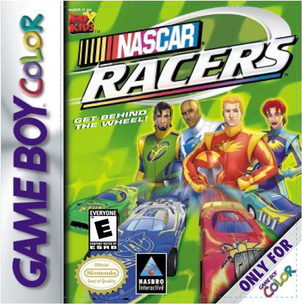 NASCAR RACERS - Game Boy Color - USED