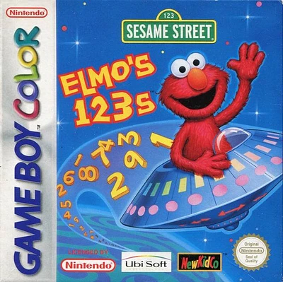 SESAME STREET:ELMOS 123S - Game Boy Color - USED