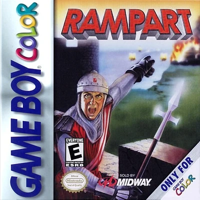 RAMPART - Game Boy Color - USED