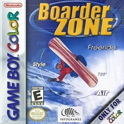 BOARDER ZONE - Game Boy Color - USED