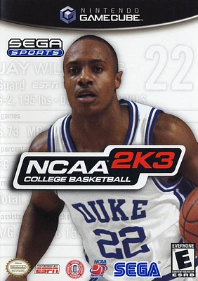 NCAA BASKETBALL 2K3 - GameCube - USED