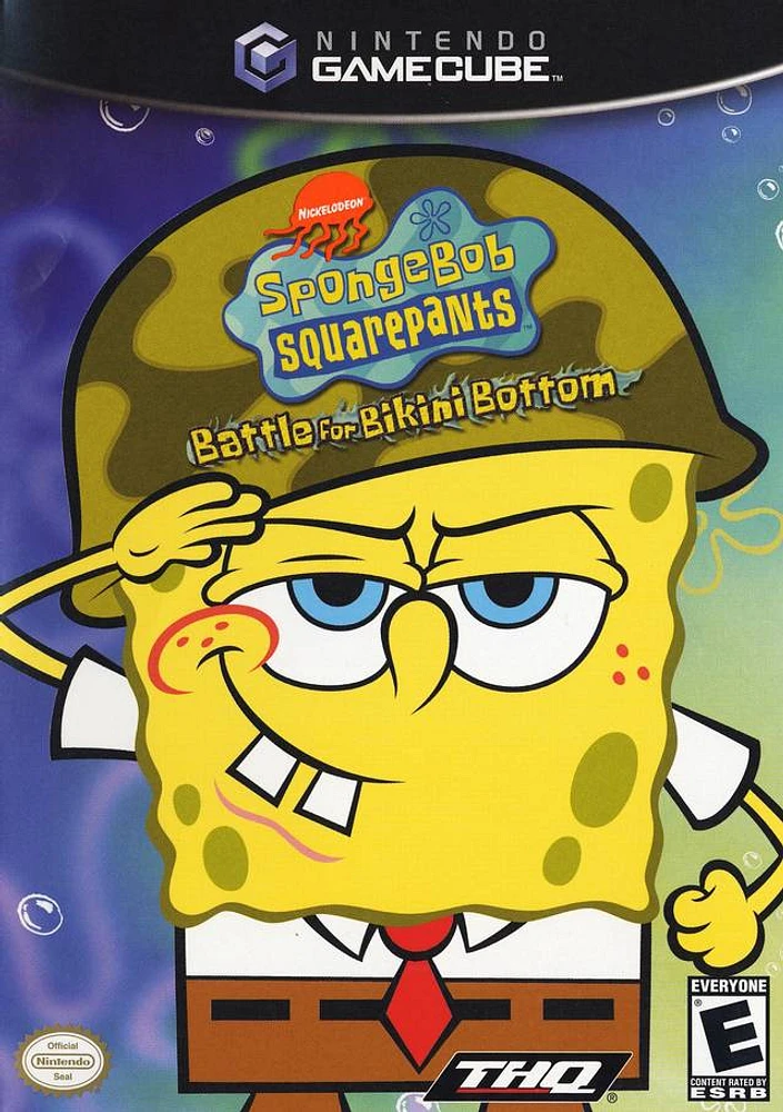 SPONGEBOB:BATTLE FOR BIKINI - GameCube - USED