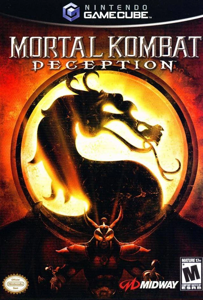 MORTAL KOMBAT:DECEPTION - GameCube - USED