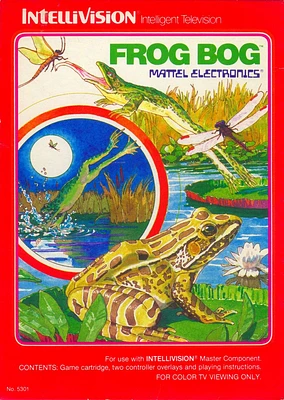 FROG BOG - Intellivision - USED