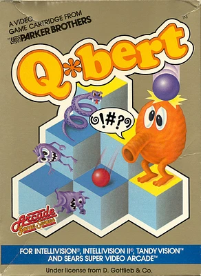 QBERT - Intellivision - USED