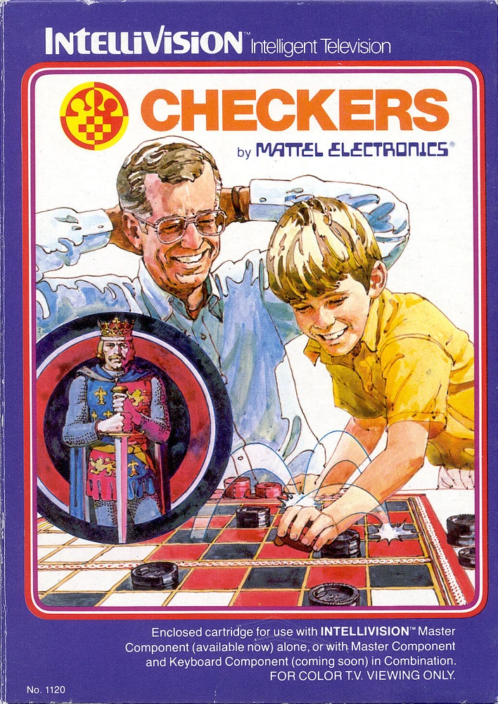 CHECKERS - Intellivision - USED