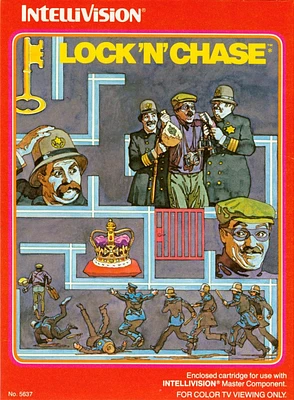 LOCK N CHASE - Intellivision - USED