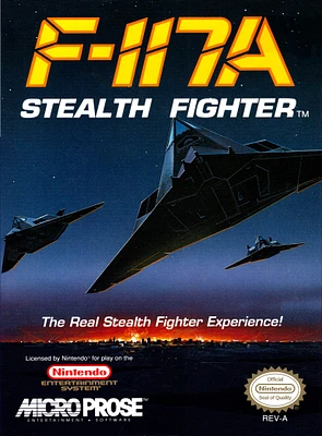 F-117A:STEALTH FIGHTER - NES - USED