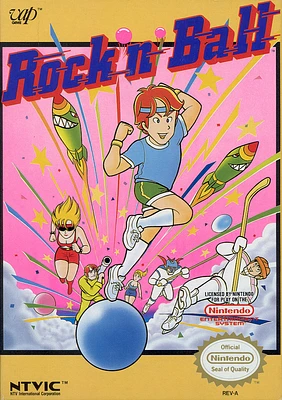 ROCK N BALL - NES - USED