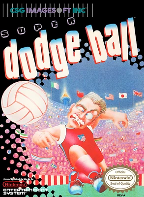 SUPER DODGE BALL - NES - USED