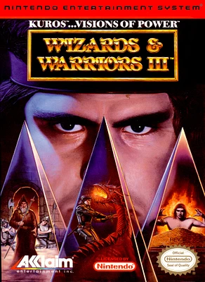 WIZARDS & WARRIORS III - NES - USED