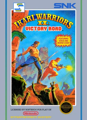 IKARI WARRIORS 2:VICTORY ROAD - NES - USED
