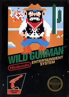 WILD GUNMAN - NES - USED