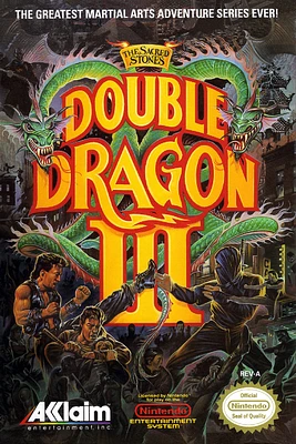 DOUBLE DRAGON III - NES - USED