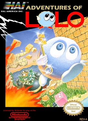 ADVENTURES OF LOLO - NES - USED