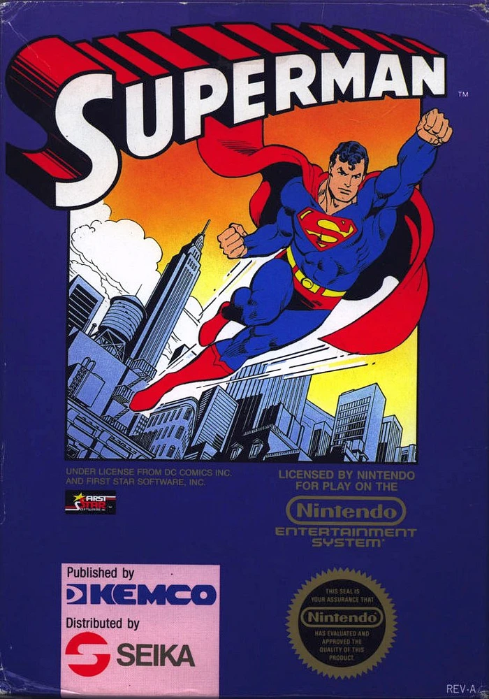 SUPERMAN - NES - USED