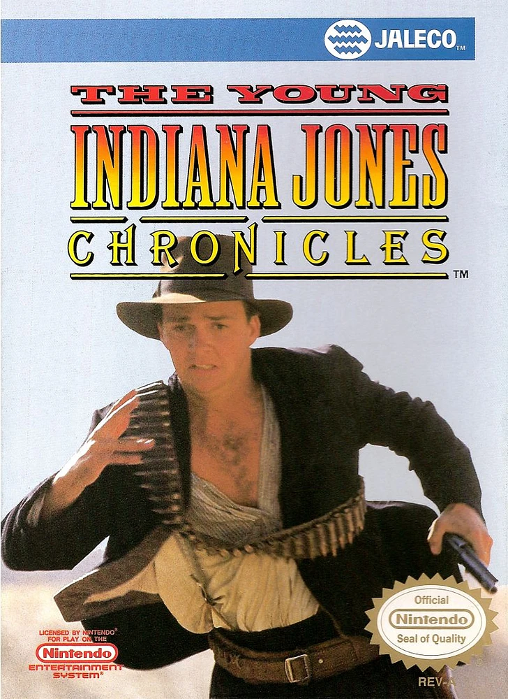 YOUNG INDIANA JONES:CHRONICLES - NES - USED