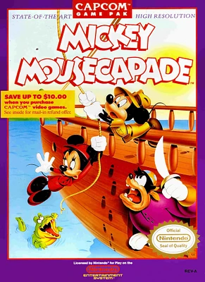 MICKEY MOUSECAPADE - NES - USED