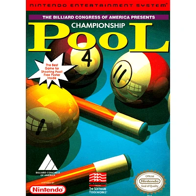 CHAMPIONSHIP POOL - NES - USED