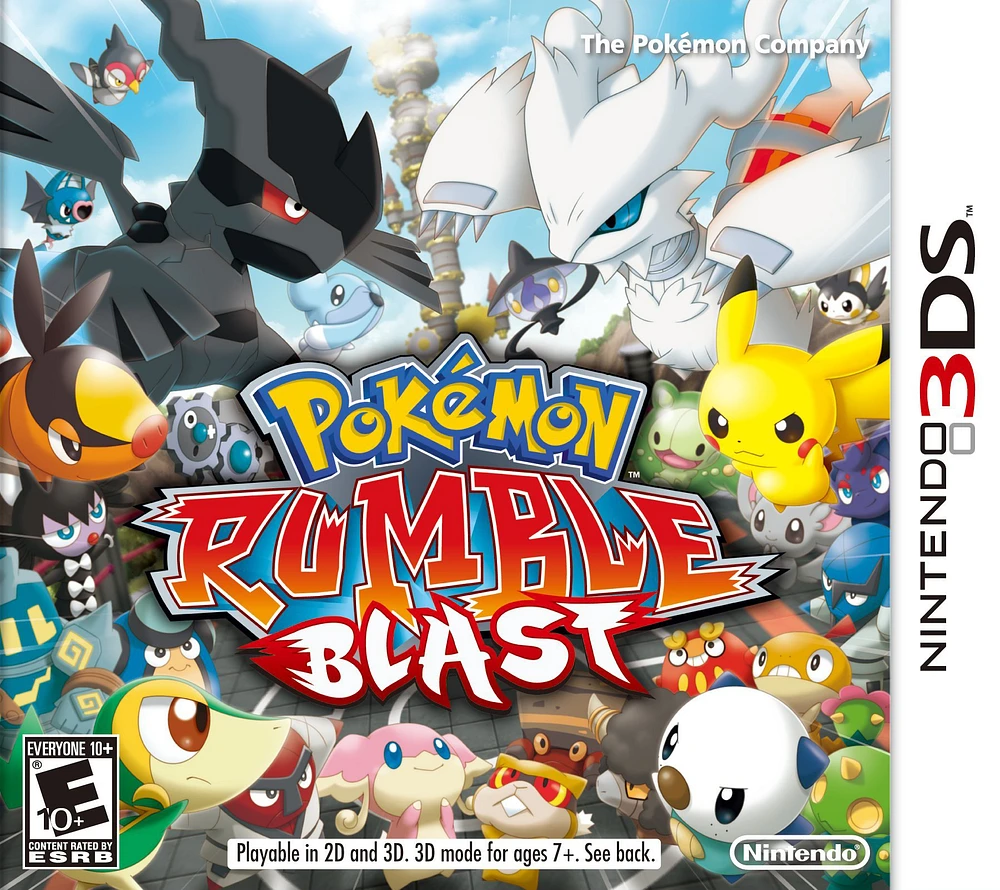 POKEMON RUMBLE BLAST - Nintendo 3DS - USED