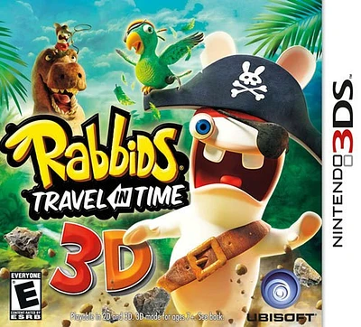 RABBIDS TRAVEL IN TIME - Nintendo 3DS - USED