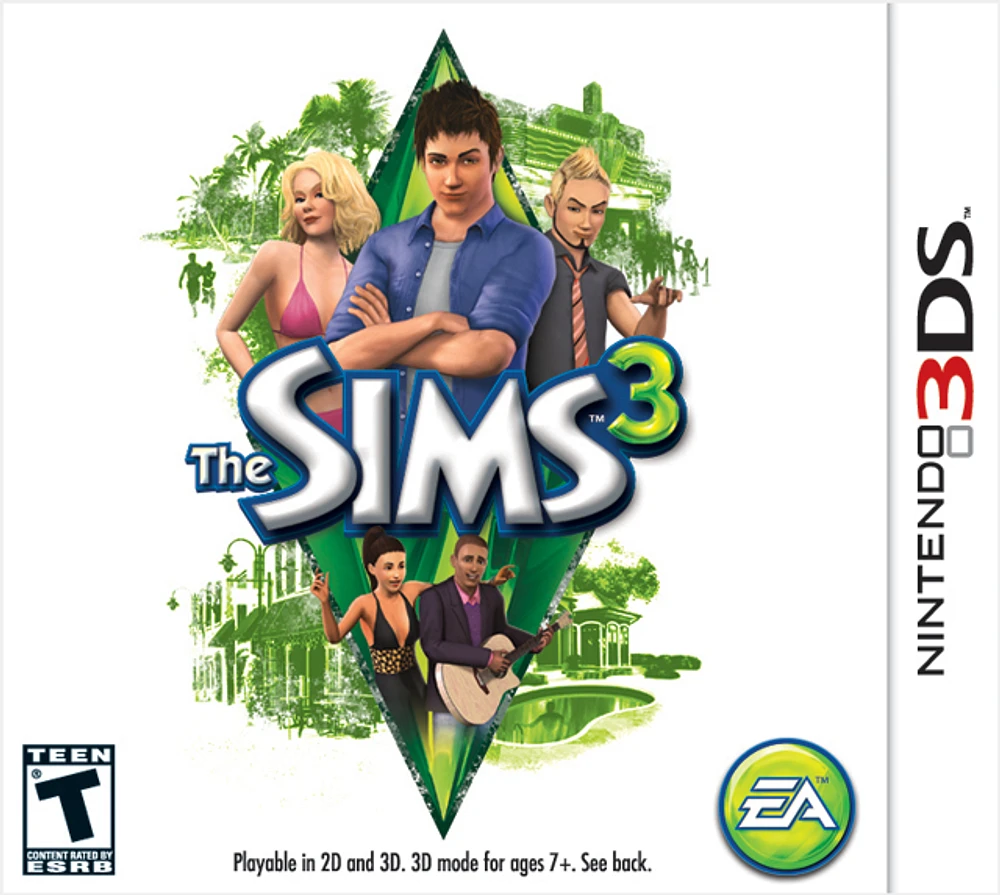 SIMS 3DS - Nintendo 3DS - USED