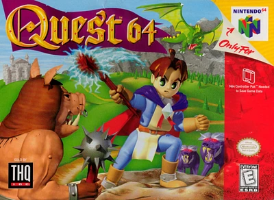 QUEST 64 - Nintendo 64 - USED