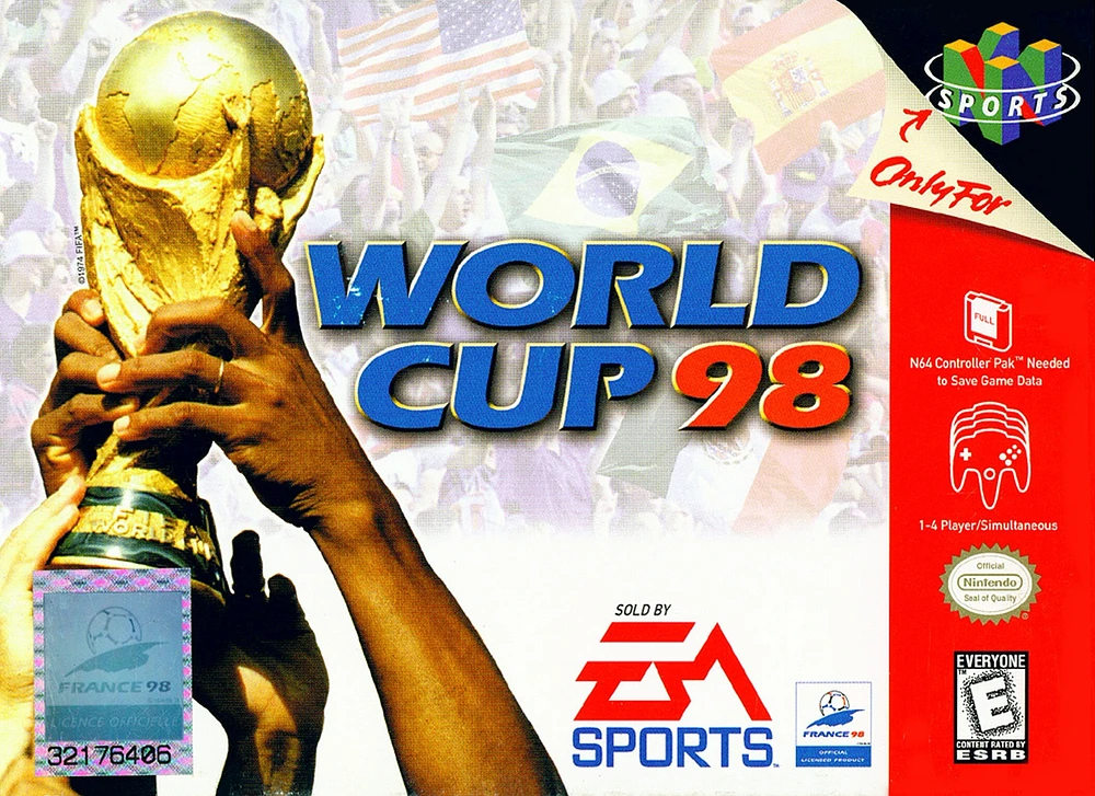 WORLD CUP 98 - Nintendo 64 - USED