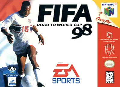 FIFA ROAD TO WORLD CUP 98 - Nintendo 64 - USED