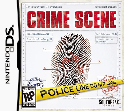 CRIME SCENE - Nintendo DS - USED