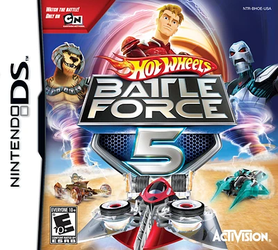 HOT WHEELS:BATTLE FORCE 5 - Nintendo DS - USED