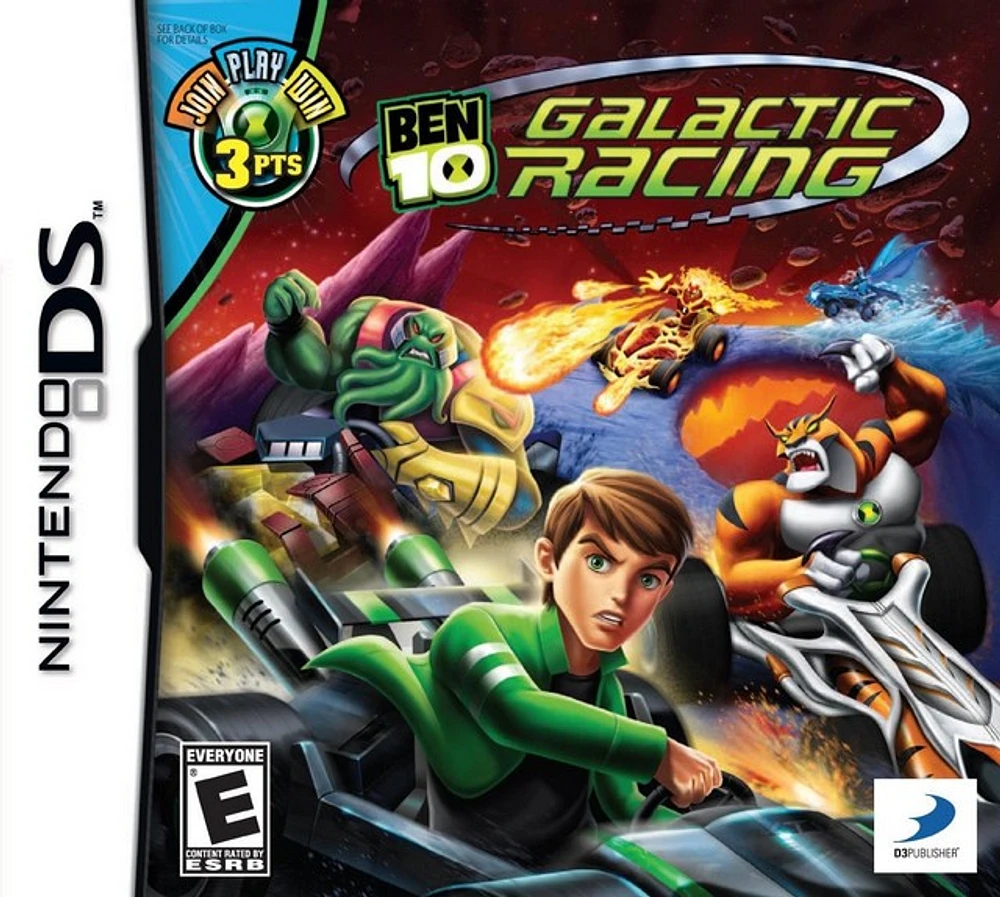 BEN 10:GALACTIC RACING - Nintendo DS - USED