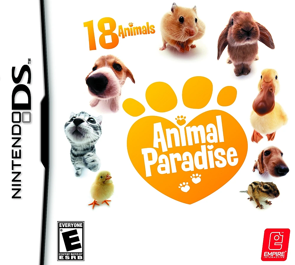 ANIMAL PARADISE - Nintendo DS - USED