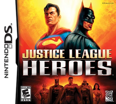 JUSTICE LEAGUE HEROES - Nintendo DS - USED